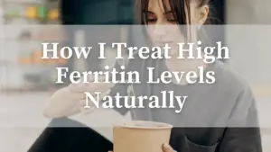 Read more about the article How I Treat High Ferritin Levels Naturally