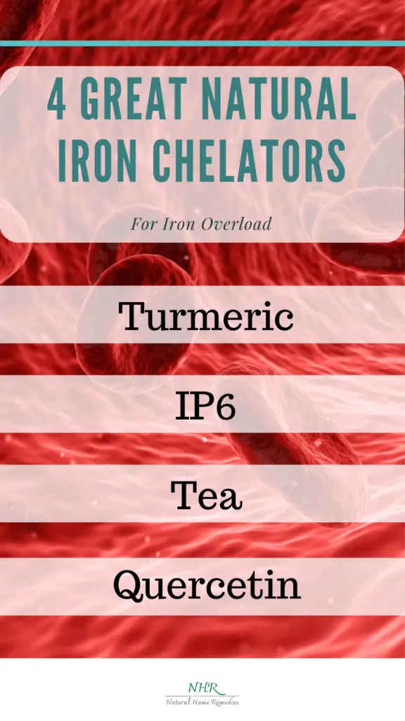 Image: 4 Great Natural Iron Chelators for iron overload in thalassemia major and hemochromatosis