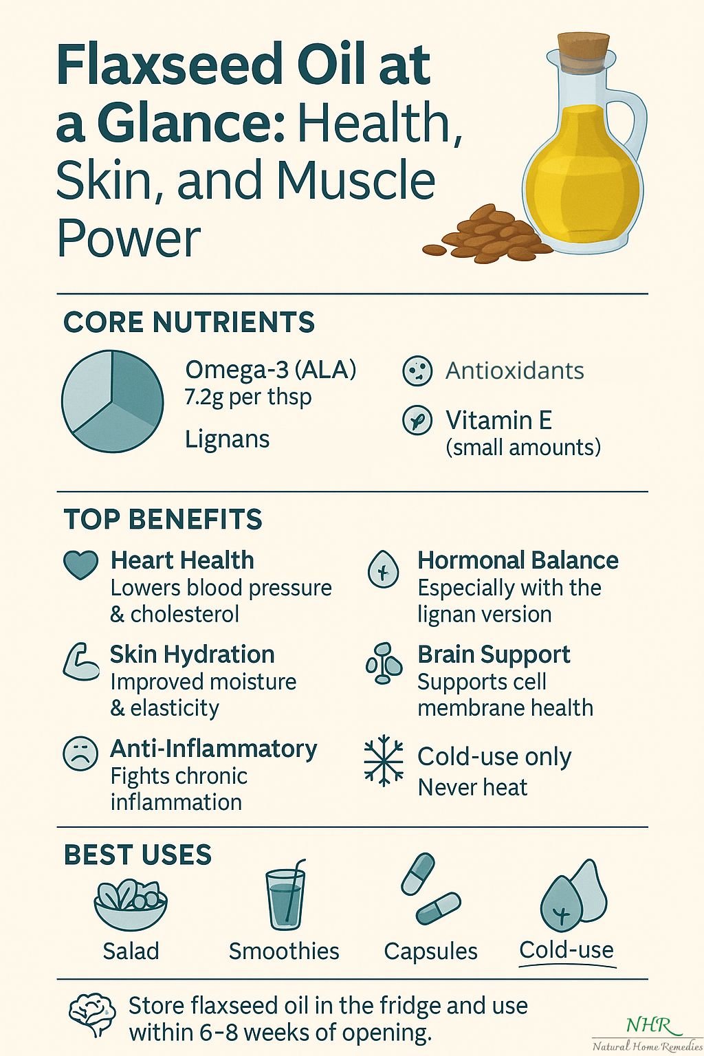 Flaxseed Oil Benefits: Omega-3 for Health \u0026 Muscle